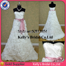 KB13054 Strapless Wedding Dress with taffeta